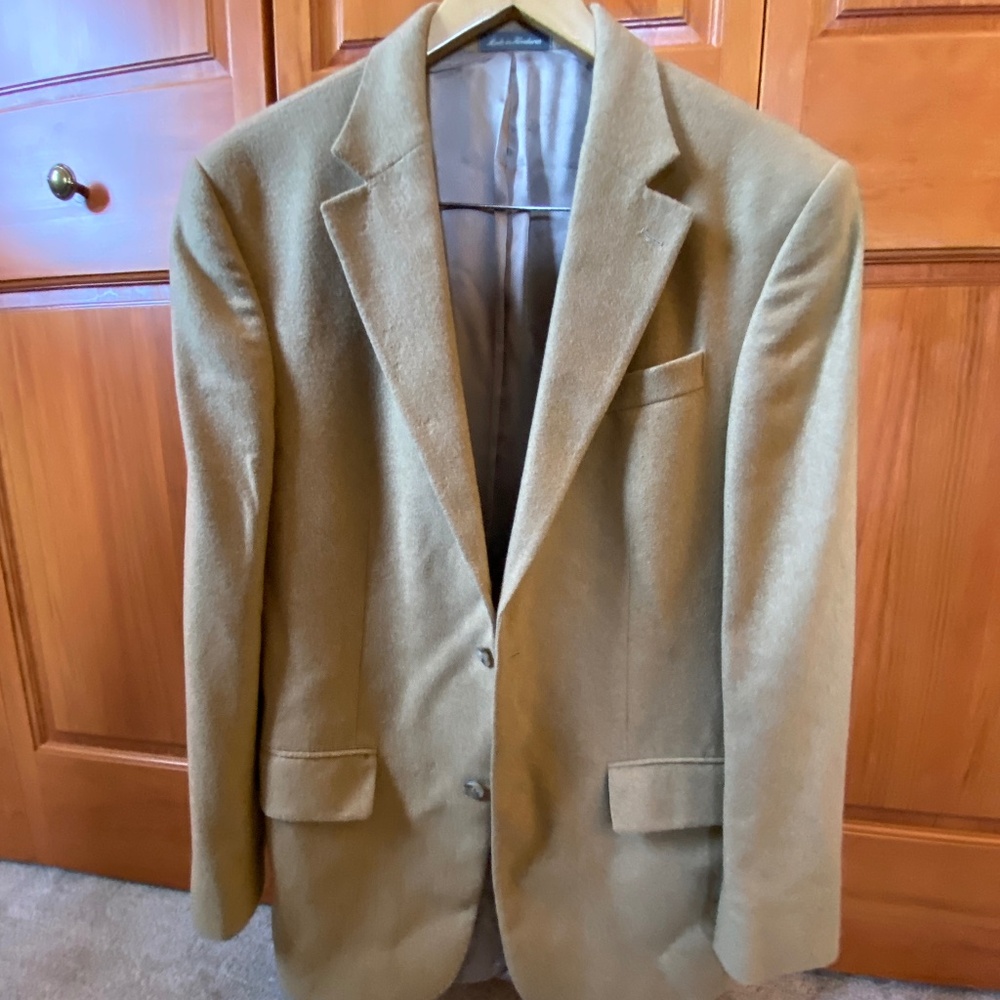 Oscar de la Renta Men’s Wool Cashmere Blend Sport Coat Blazer Jacket